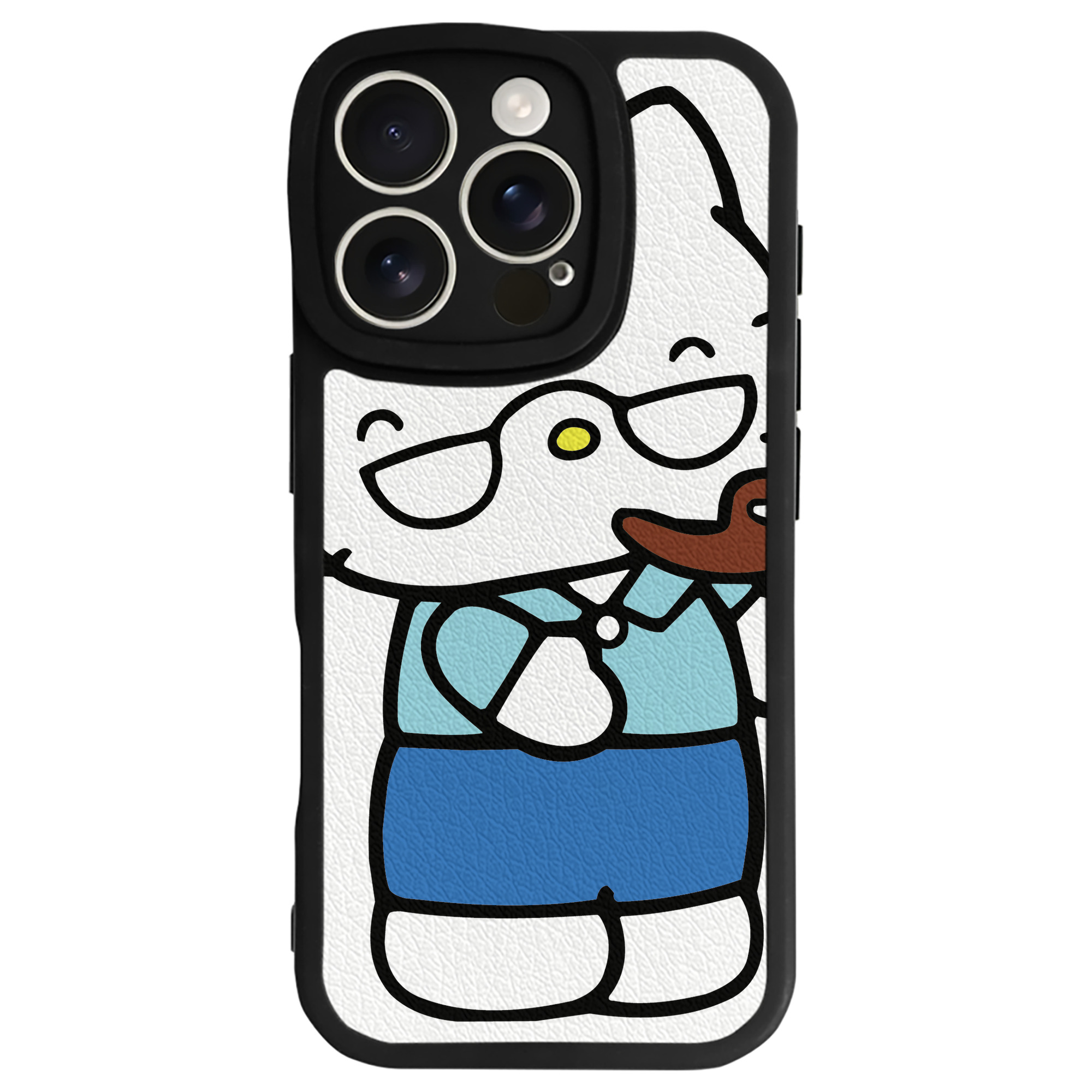 （画像用） Hello Kitty ハローキティ 【iPhone 16シリーズ対応】シリコンスマホケース（レザー調） 材質：シリコン
